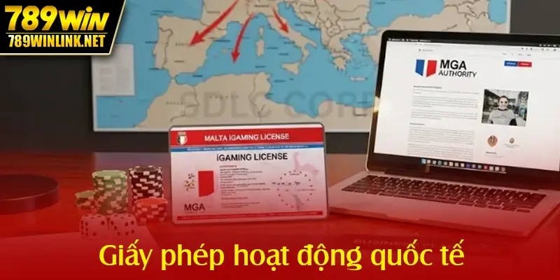 Giấy phép hoạt động quốc tế